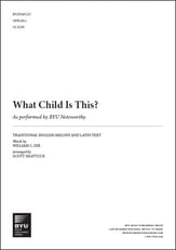 What Child Is This? SATB choral sheet music cover